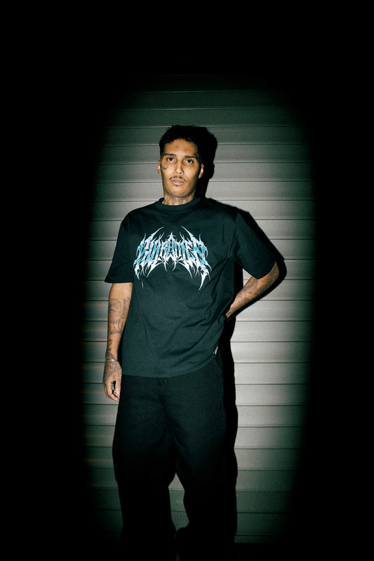 Kill Romeo Death Metal logo Tee – 230 GSM Heavyweight Boxy Fit T-Shirt