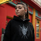 Black Hoodie "Pierced Heart"