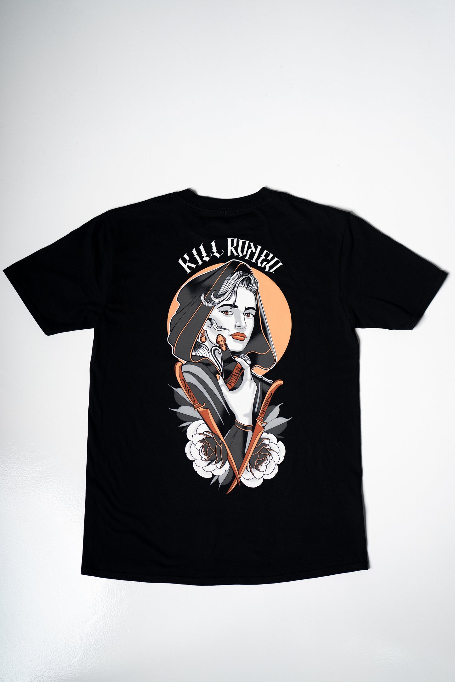 Black T-Shirt "Juliet"