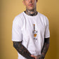 White T-Shirt "Romeo is Dead"